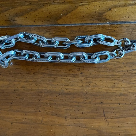 Coach Silver Link Chain Strap - Picture 2 of 4